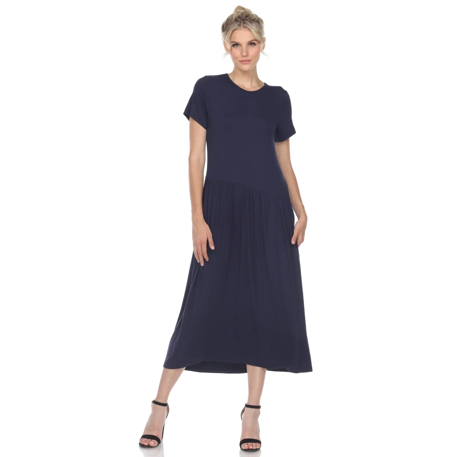 Image of Short Sleeve Maxi Dress