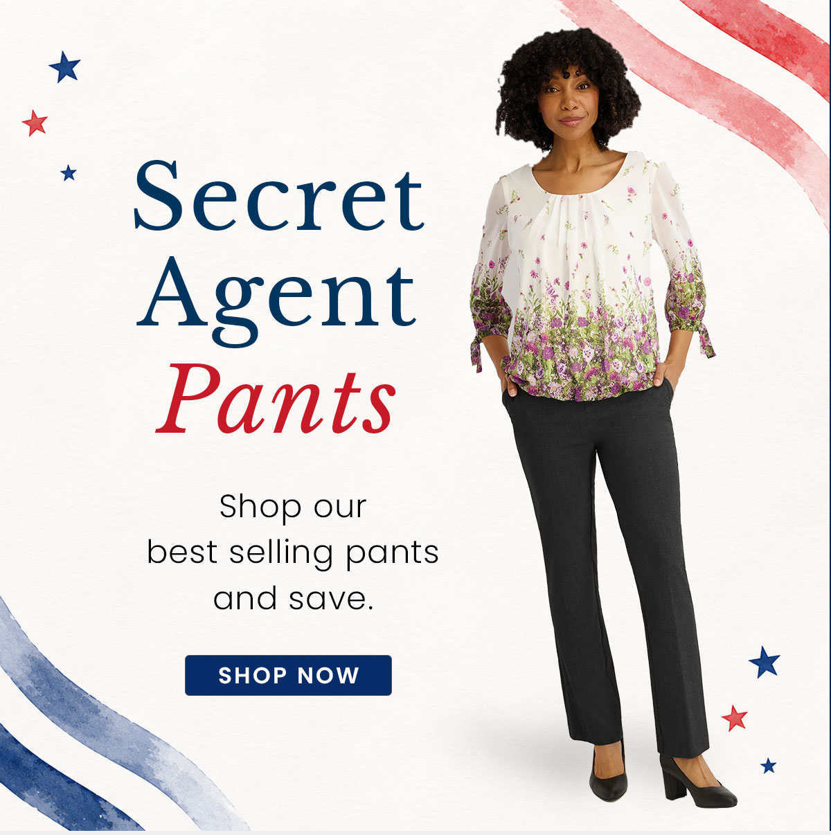 Secret agent pants