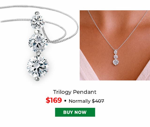Trilogy Pendant Platinum Clad