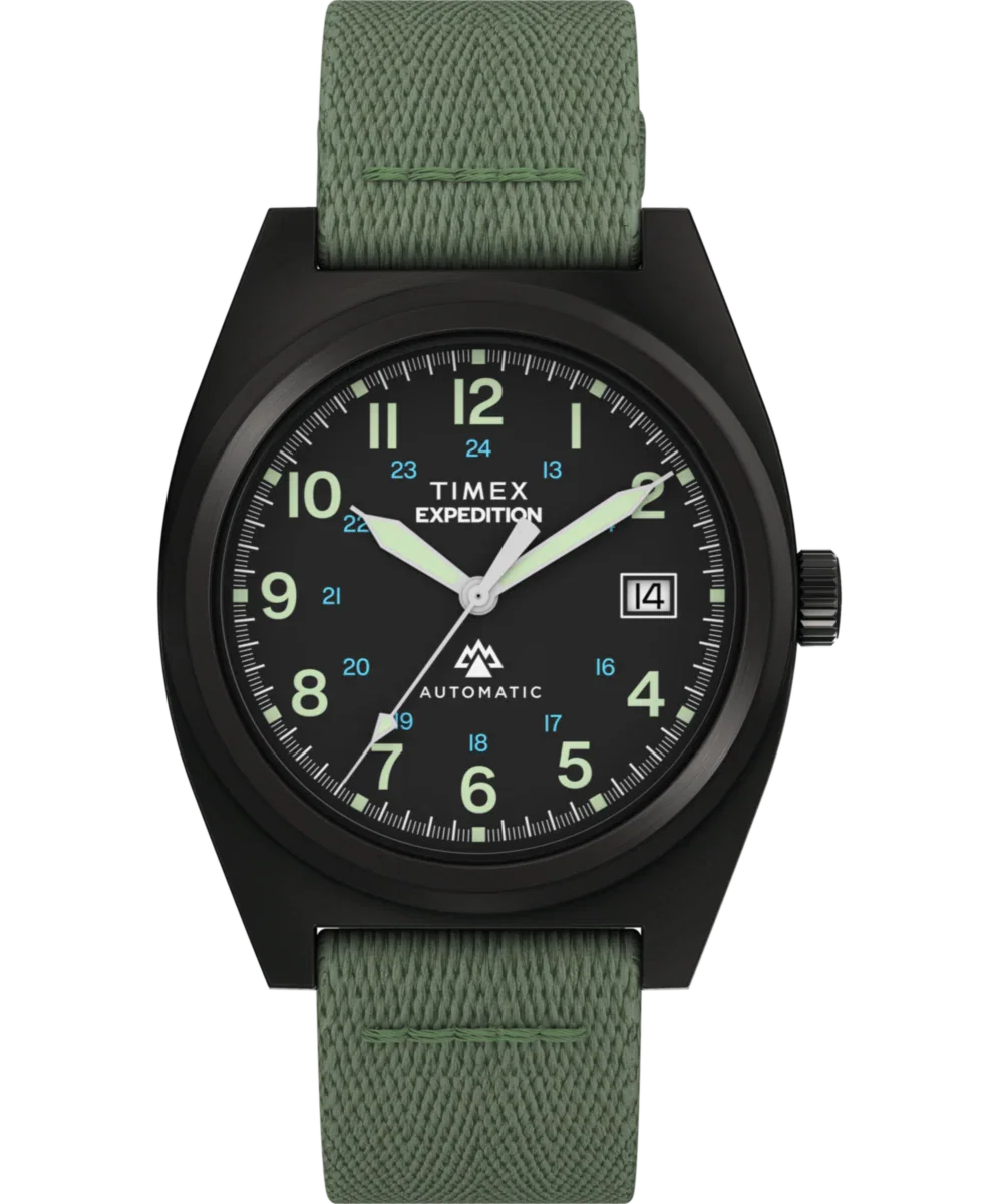 Image of Expedition® Capstone Automatic 39mm Eco-Conscious Fabric Strap Watch