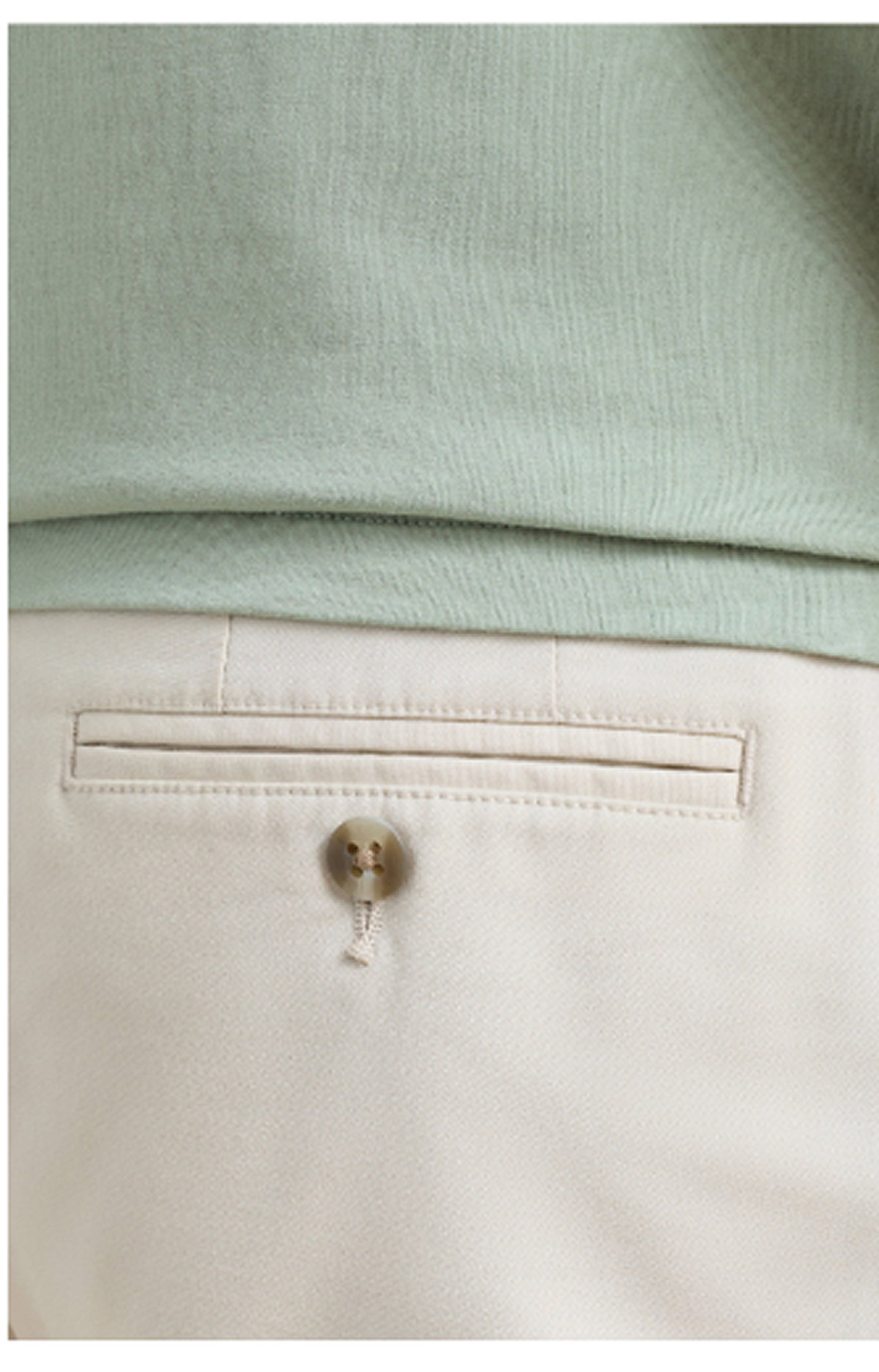Plain weave fabric looks and feels traditional, with stretch for comfort and a special wash for softness. Shop Now
