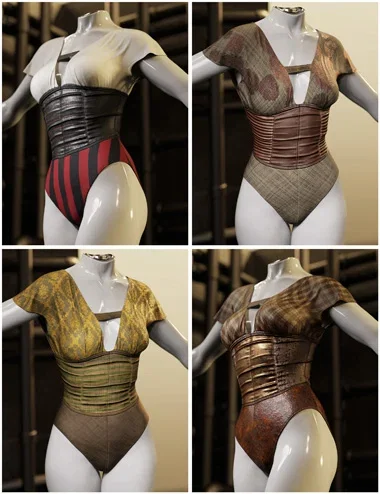 Fantasy Textures Add-On for Fantasy Corset Leotard