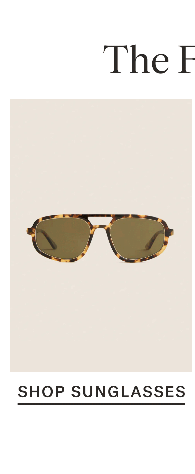 Shop Sunglasses