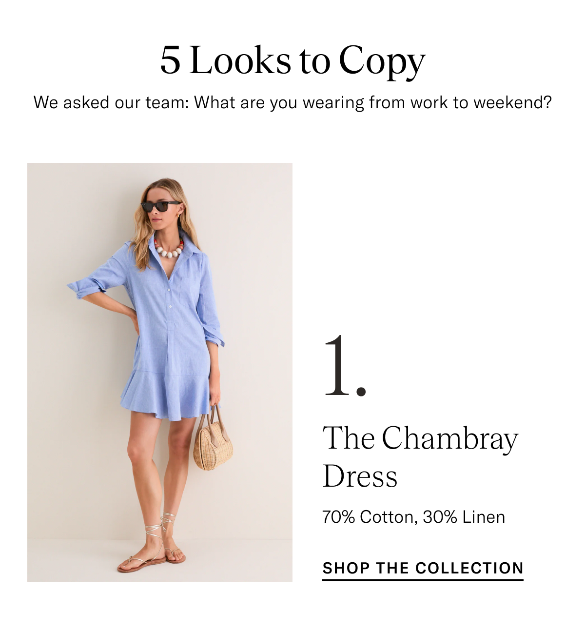 The Chambray Dress