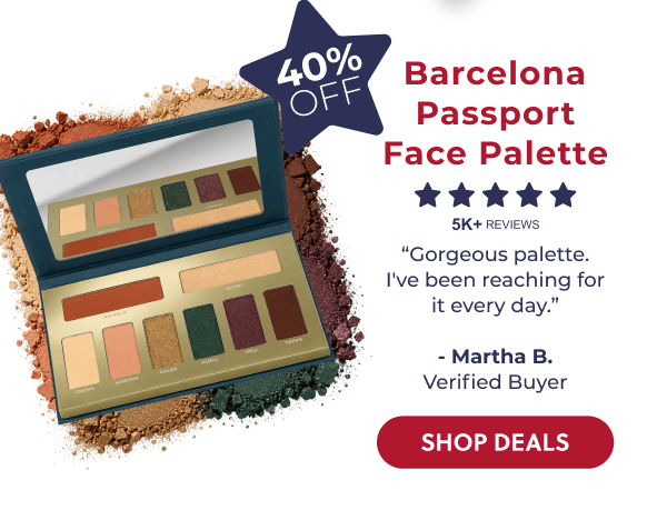 BARCELONA PASSPORT FACE PALETTE