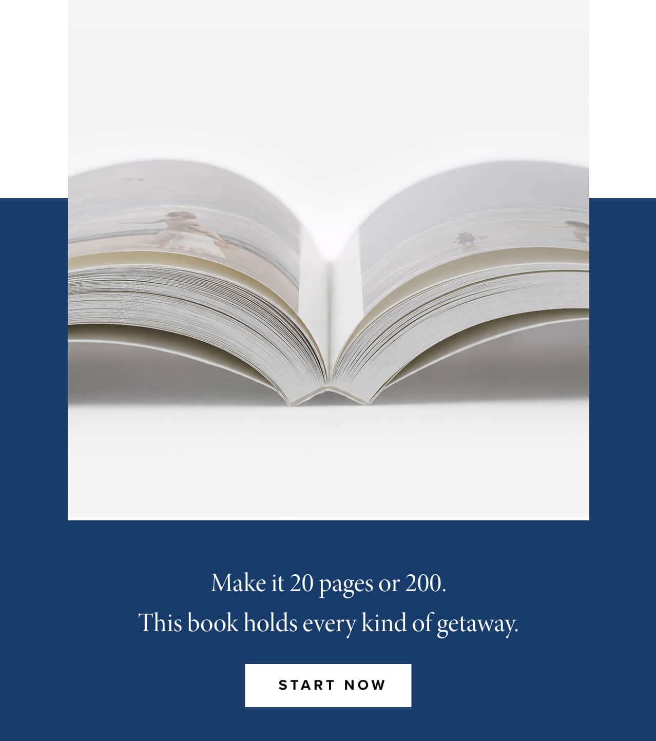 Make it 20 pages or 200. This book holds every kind of getaway.
