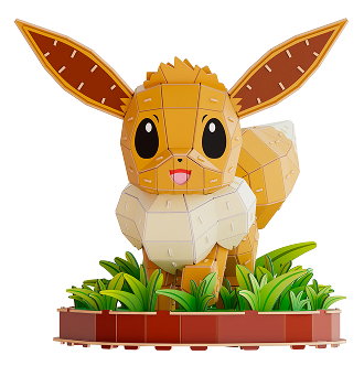 Pokemon 4D Build Eevee 3D Puzzle Model Kit