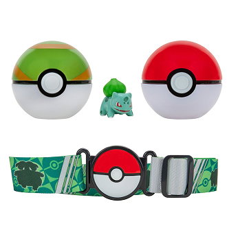Pokemon Clip 'N Go Poke Ball Belt Set. Assorted