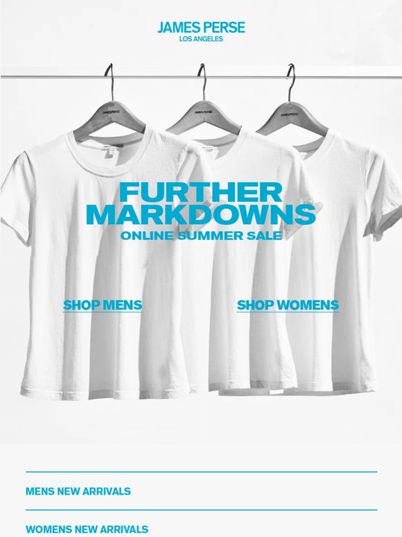 Further Markdowns