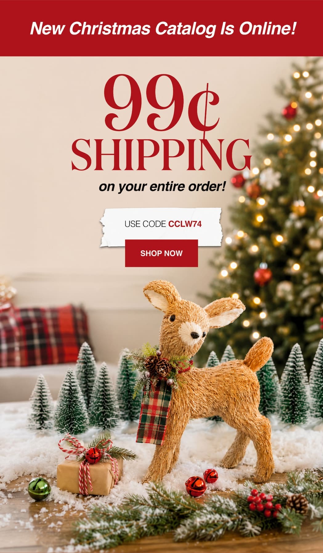 New Christmas Catalog Is Online! 99¢ Shipping on your entire order!