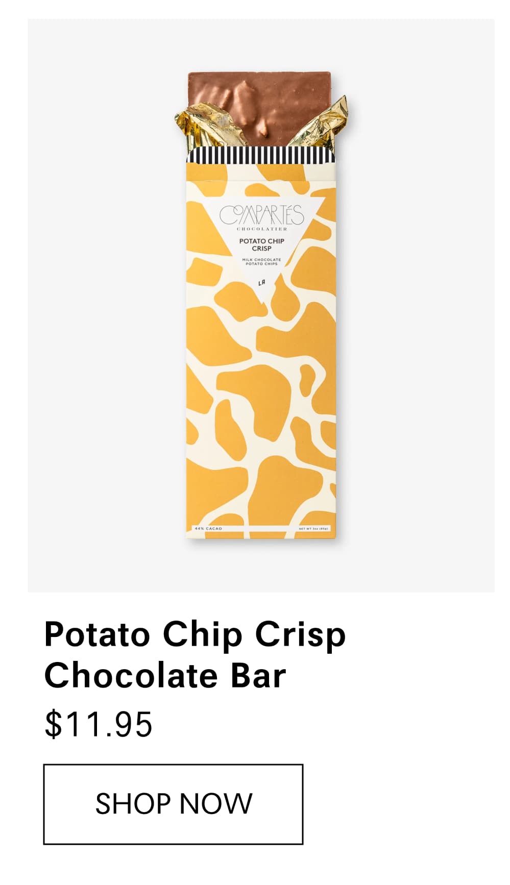 Potato Chip Crisp Chocolate Bar
