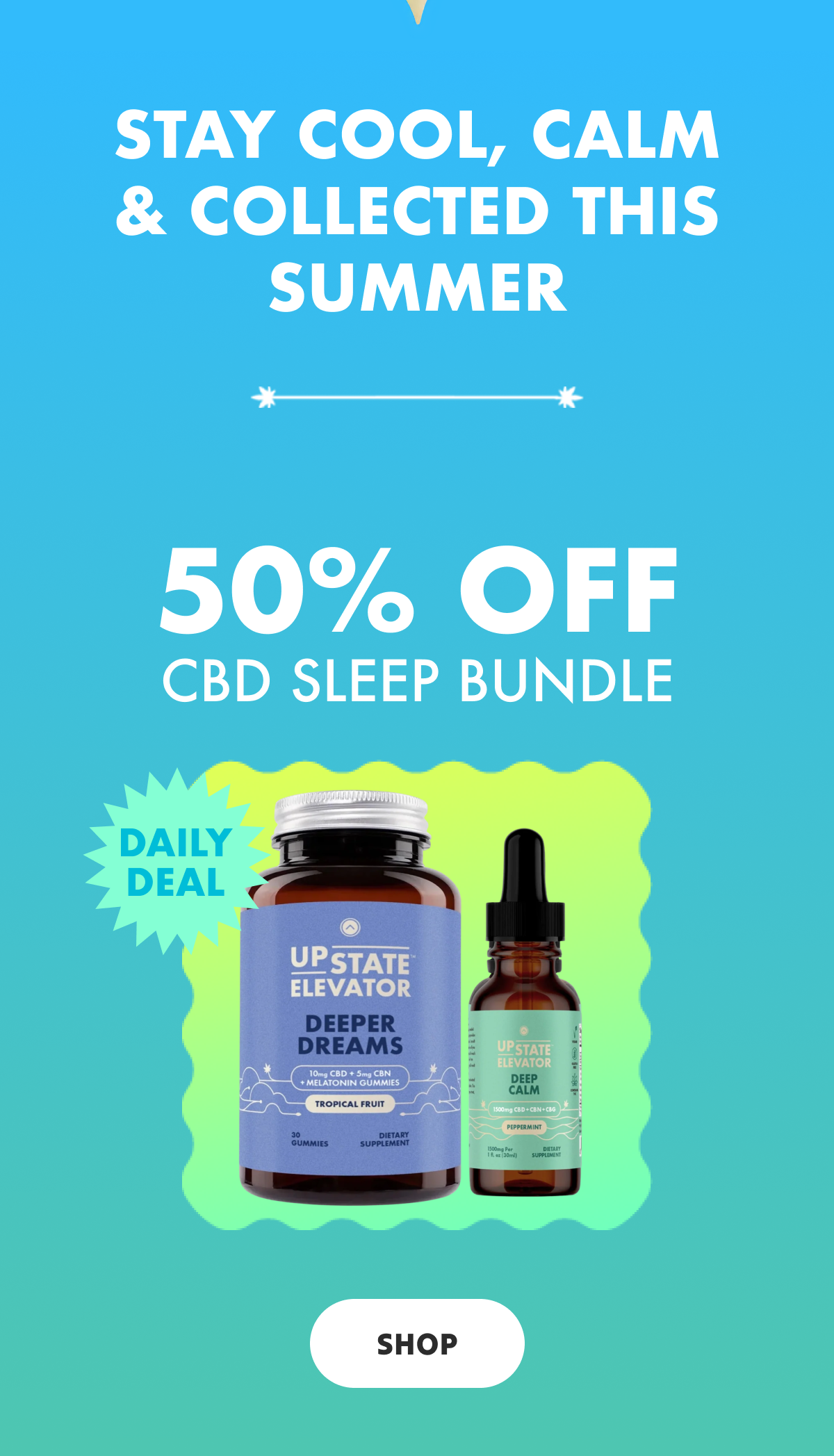 Today Only: 50% Off CBD Sleep Bundle