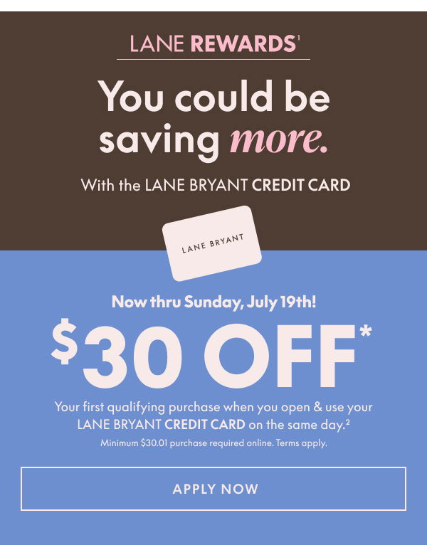$30 Off First Qualifying Purchase 