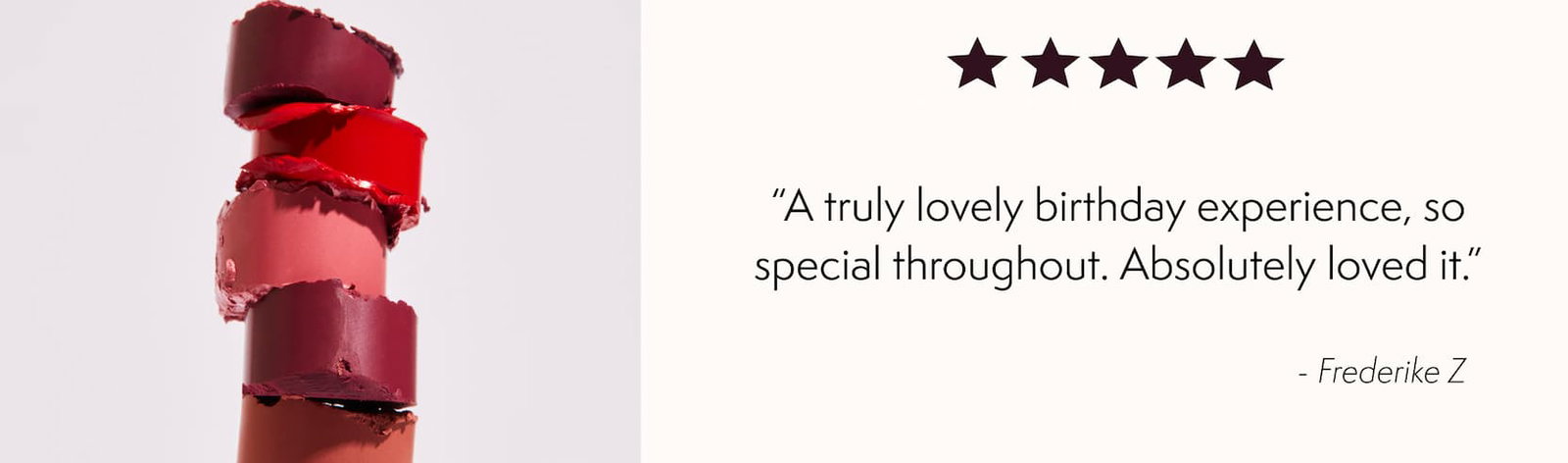 Bespoke lipstick service - review 
