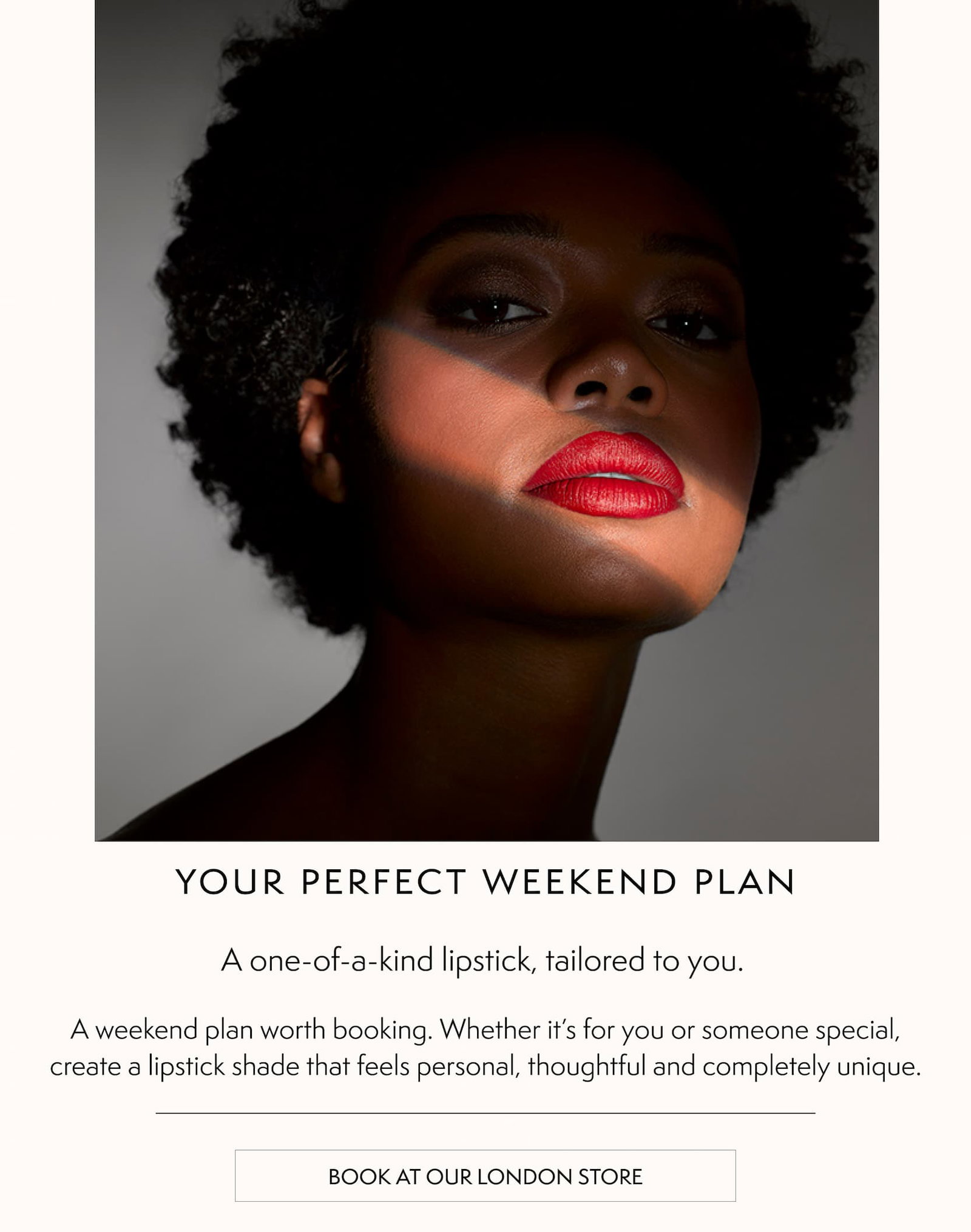 Bespoke lipstick services 