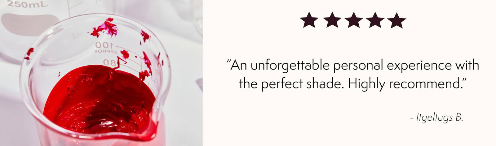 Bespoke lipstick service - review 