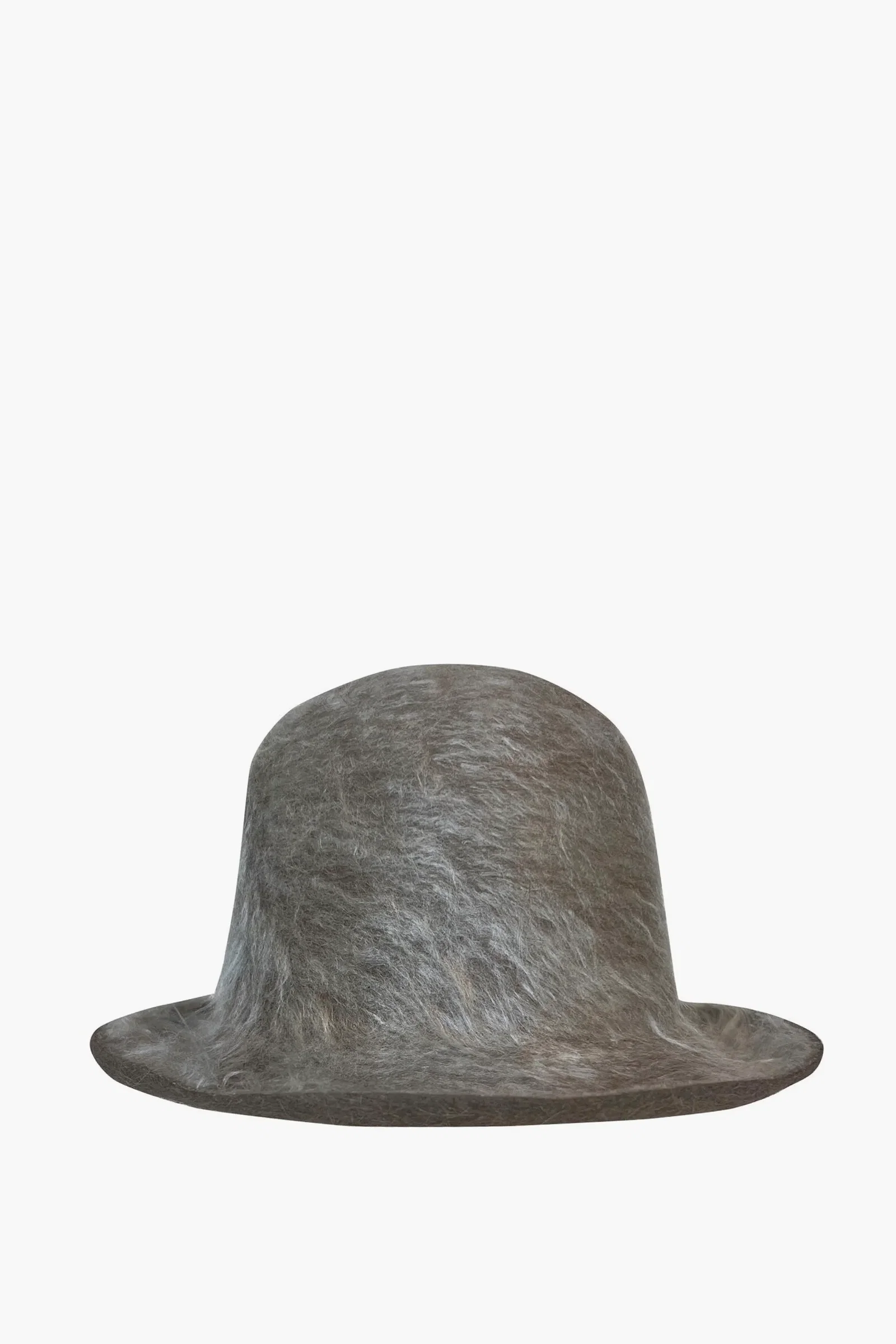 Image of Long Hair Lapin Deep Derby Hat - AURORA
