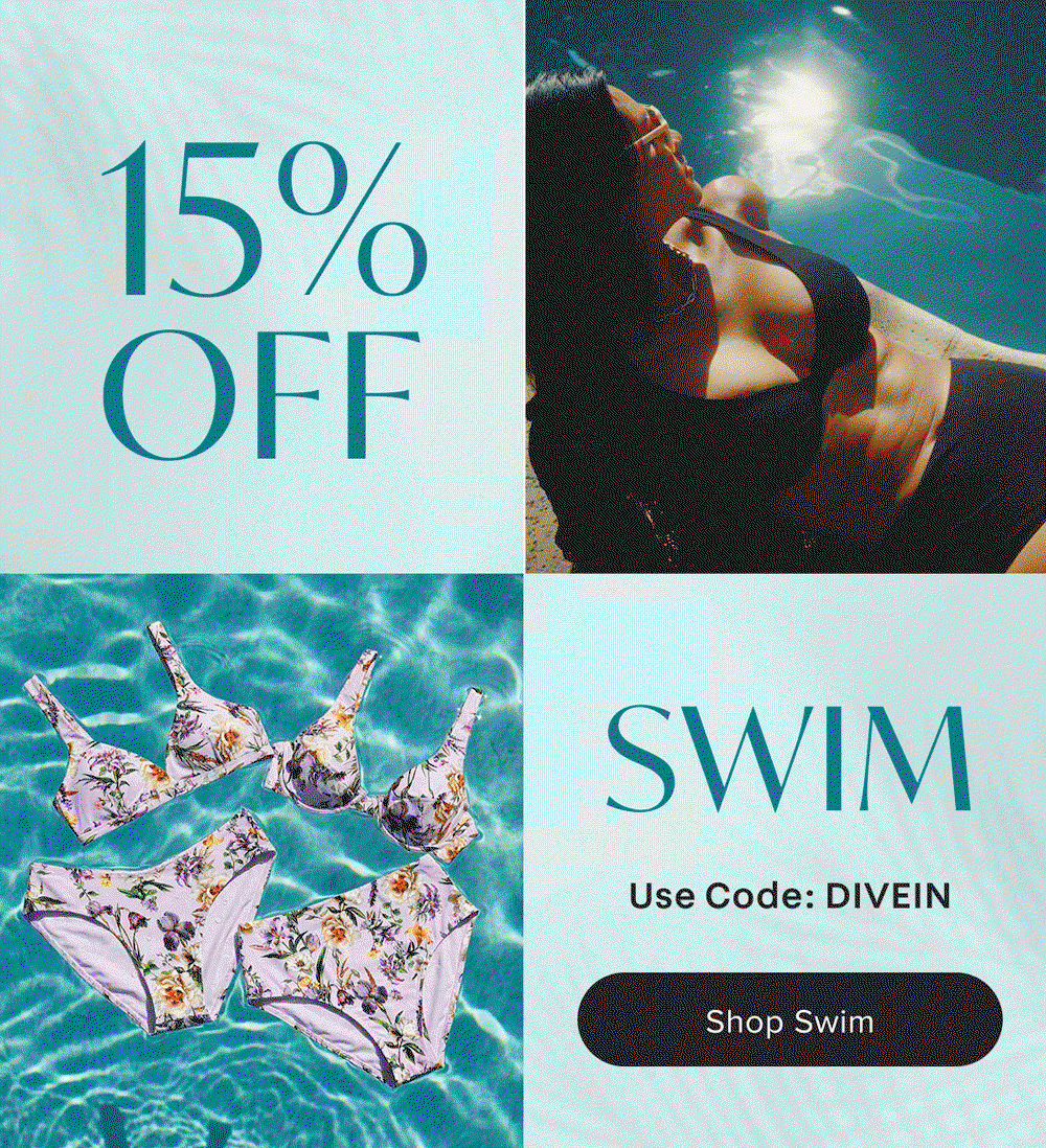 15% off swim - use code: DIVEIN