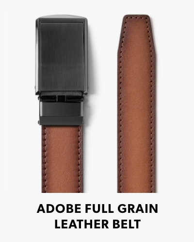 Adobe Full Grain Leather Belt