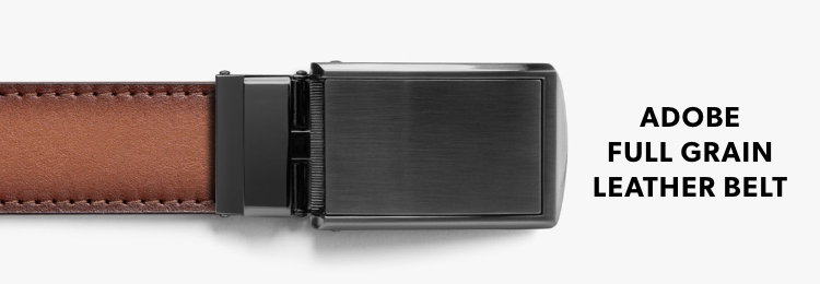 Adobe Full Grain Leather Belt