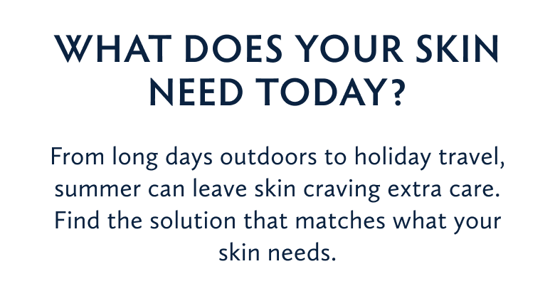 What Does Your Skin Need Today. Shop All