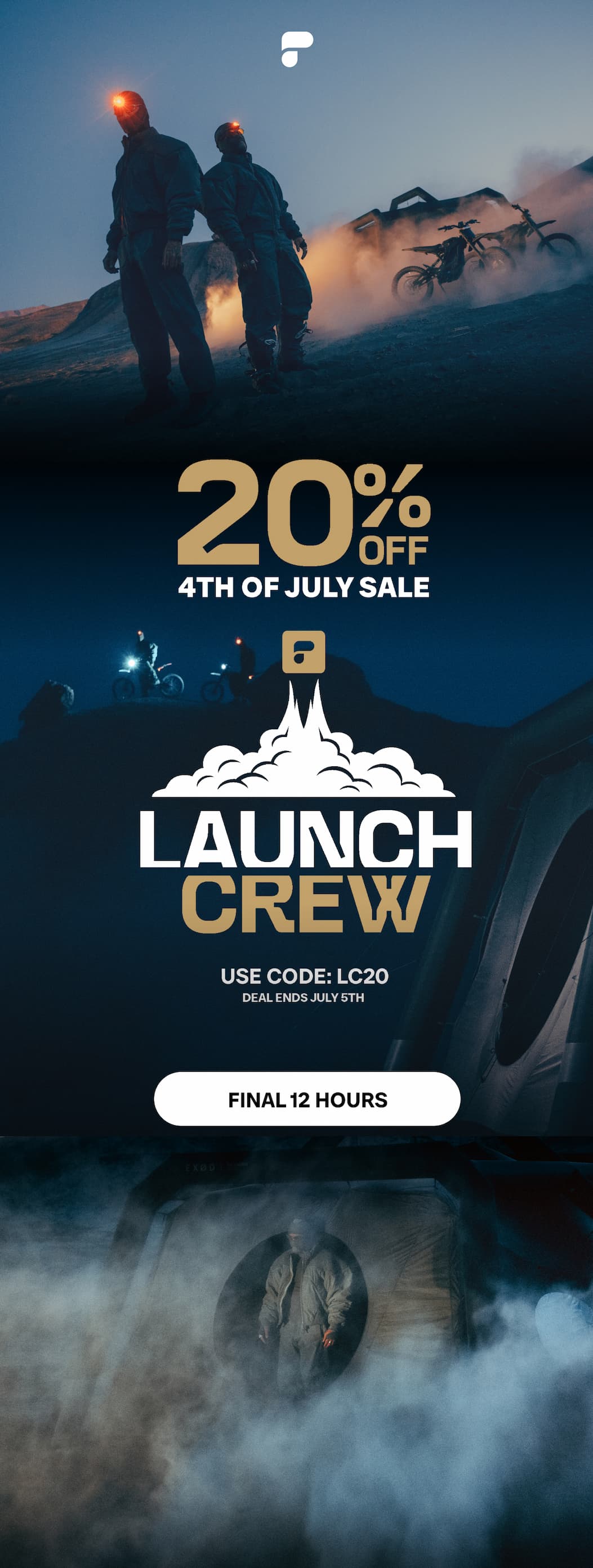 4th of July Sale 20% off 
