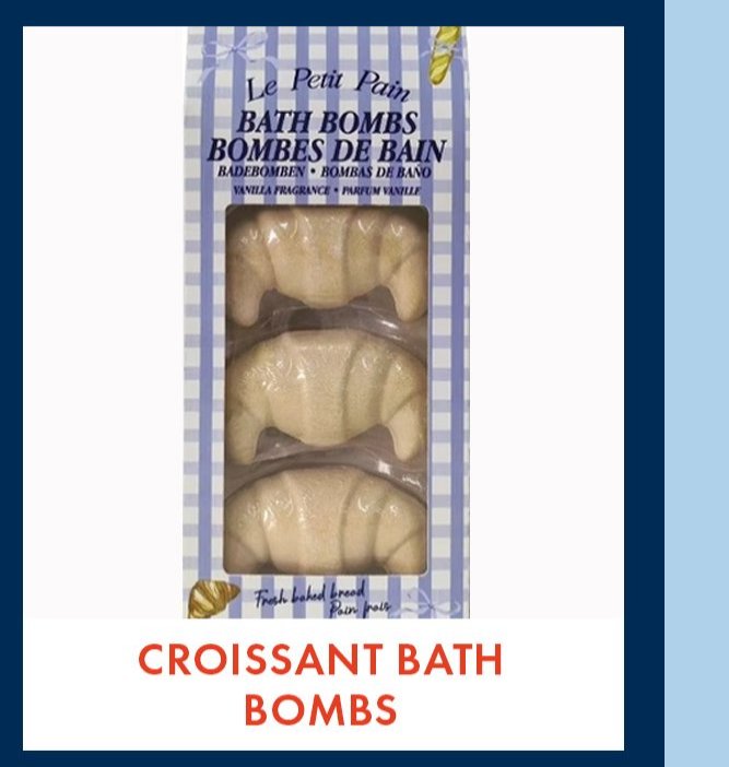 Croissant Bath Bombs