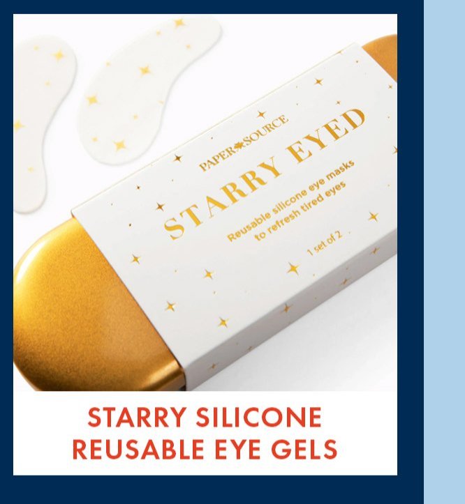 Starry Silicone Reusable Eye Gels
