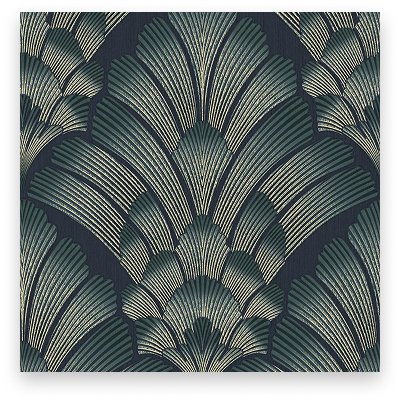 RENAISSANCE PETROL WALLPAPER