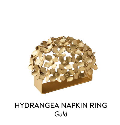 Hydrangea Napkin Ring 