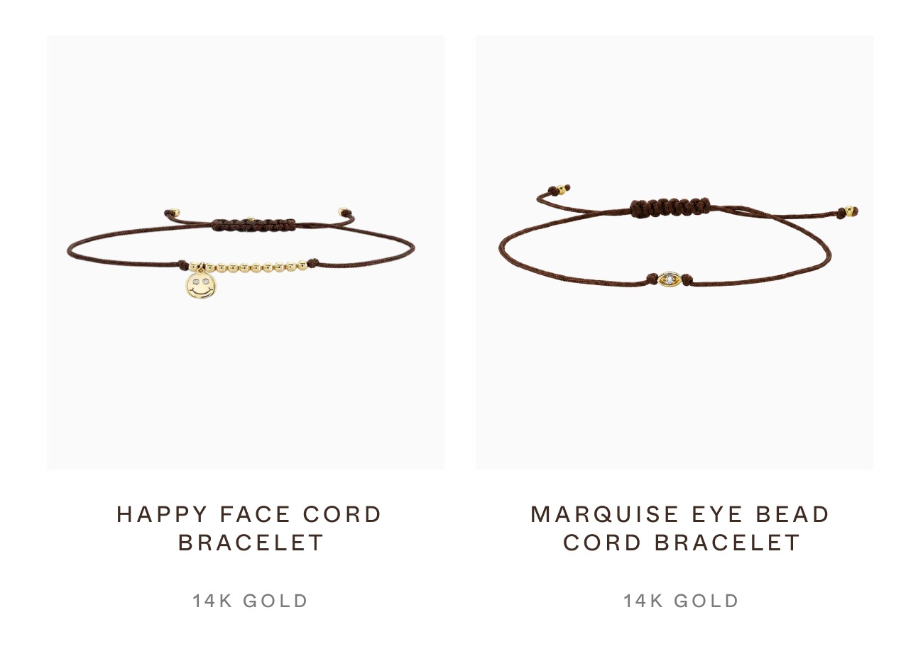 Sydney Evan Cord Bracelet Collection