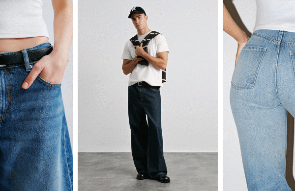 Shop denim bottoms and casual wear for men and women