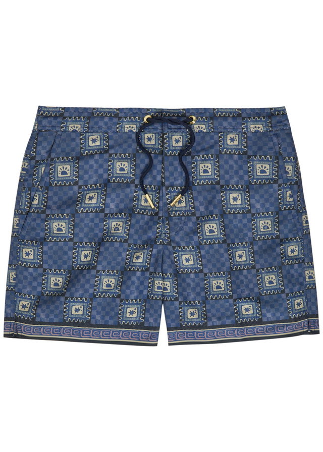 CHE Telha printed shell swim shorts