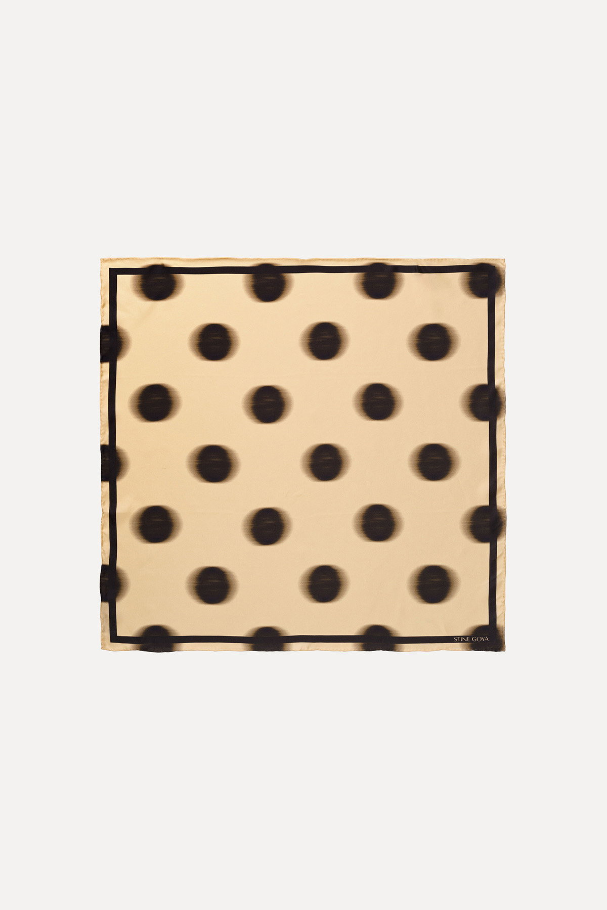 Small Scarf - Dots in Motion