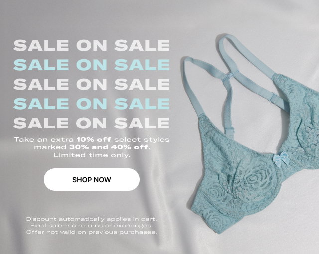 Shop Sale On Sale- Take an Extra 10% Off Select Sale Styles