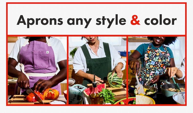 Aprons any style & color