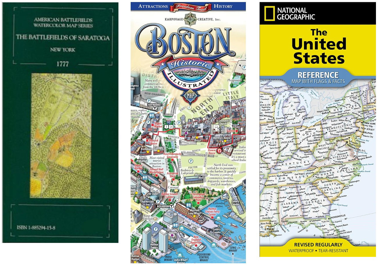 US History Folded Maps