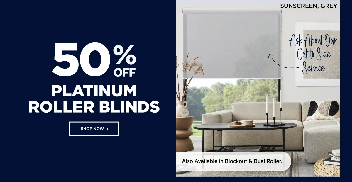 Platnium Roller Blinds