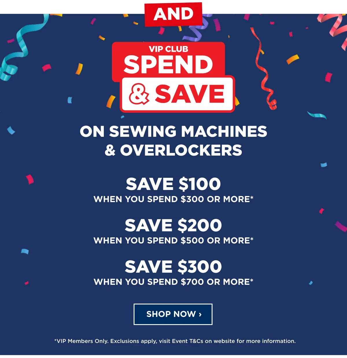 Spend & save