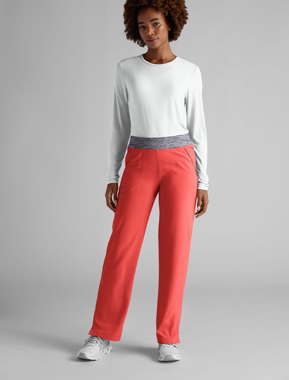 Easy Stretch Sienna 5-Pocket Straight Leg Yoga Pant >