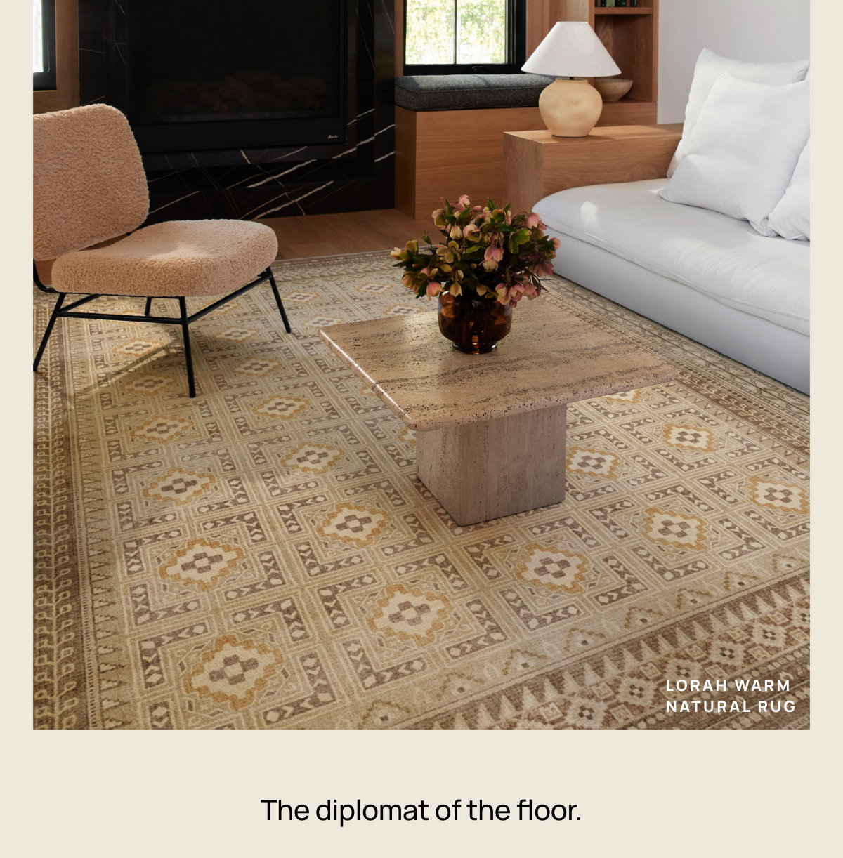 Lorah Warm Natural Rug