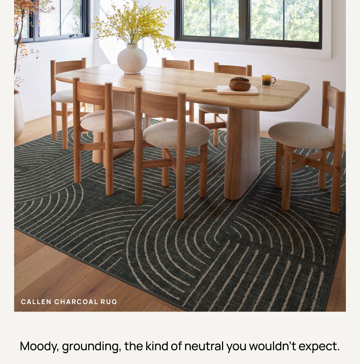 Callen Charcoal Rug
