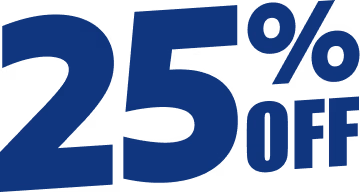 25% off sitewide