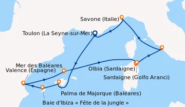Carte itinéraire