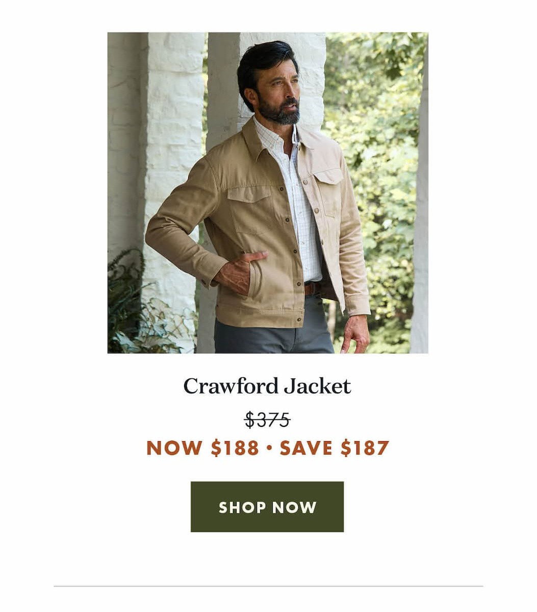 Crawford jacket - Shop Now