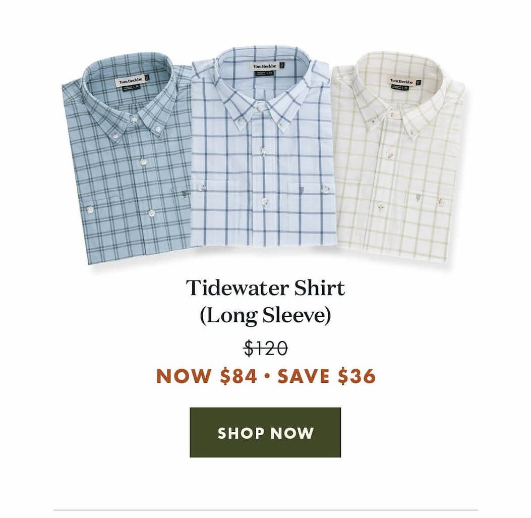 Tidewater Shirt Long Sleeve- Shop Now