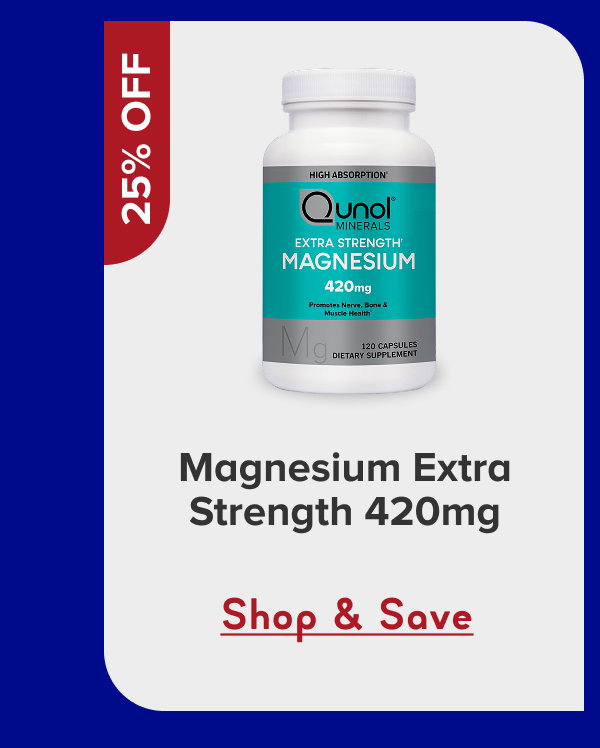 Magnesium Extra Strength 420 mg