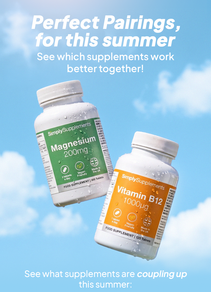 Perfect Pairings, for this summer see which supplements work better together!