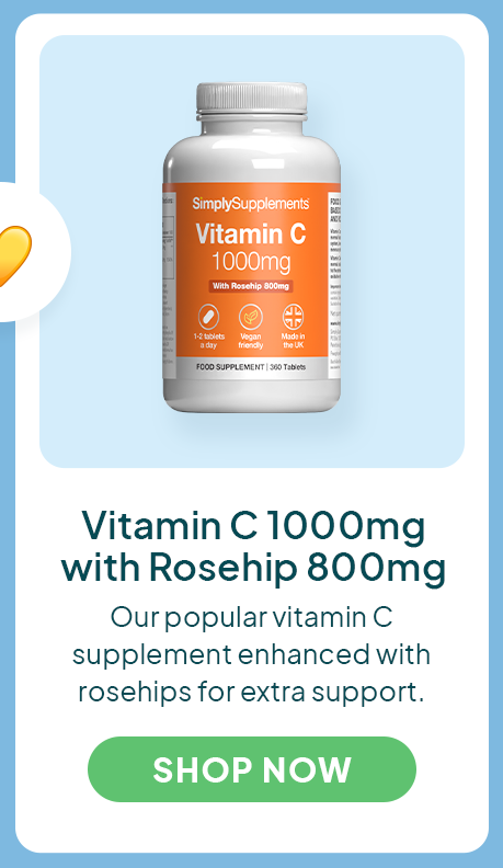 Vitamin C 1000mg with Rosehip 800mg