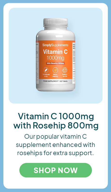 Vitamin C 1000mg with Rosehip 800mg